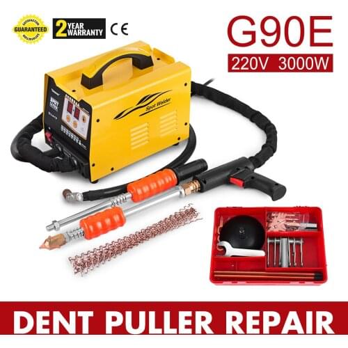 220V G90E Spot Puller Bonnet Dent Repair Welder Bonnet 3500A Panel 7 channels