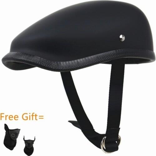Free Shipping Japanese Style Retro Half Face Motorcycle Helmet Light Weight Fiberglass Helmet Berets Helmet for Adults Rider dot