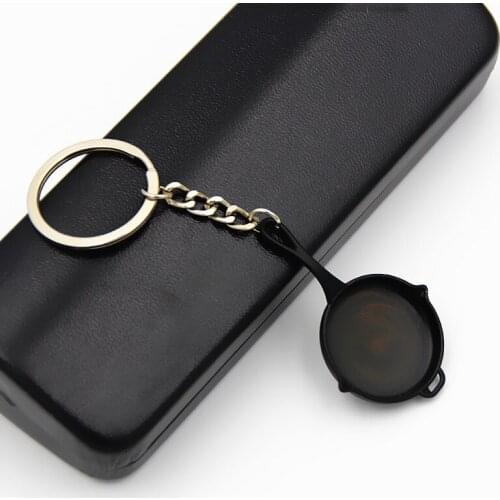 Jedi survival keychain eat chicken keychain game around the pan metal pendant can come figure custom pugb