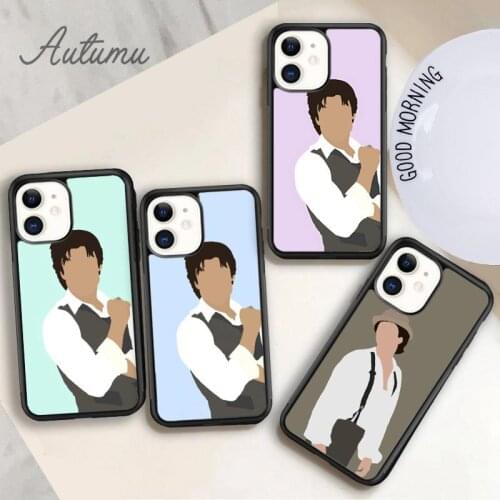 Vampire Diaries Damon Salvatore Phone Case for iPhone 11 12 Pro Max mini X XR XS SE 2020 5 6S 7 8 Plus Galaxy S9 S10 Cover shell