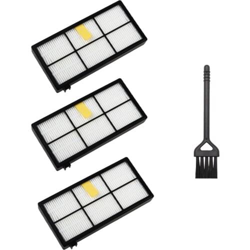 3Pcs Hepa Filter for iRobot Roomba 800 900 Series 860 865 866 870 871 880 885 886 890 900 960 966 980 Robot Vacuum Cleaner Kits