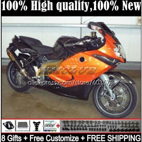 Body For BMW K 1200 S 1200S K1200S 05 06 07 08 09 10 47CL.20 K1200 S K-1200S 2005 2006 2007 2008 2009 2010 Fairing New orange