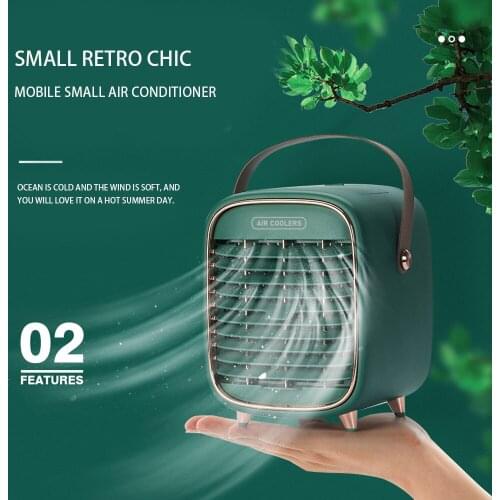 Portable Mini Air Conditioner Air Cooler Multi-Function Humidifier Purifier For Home Office Quiet Cooling Small Air Conditioner
