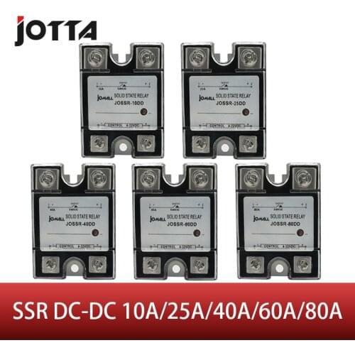 SSR 10A/25A/40A/60A/80A DC-DC Single Phase Solid State Relay