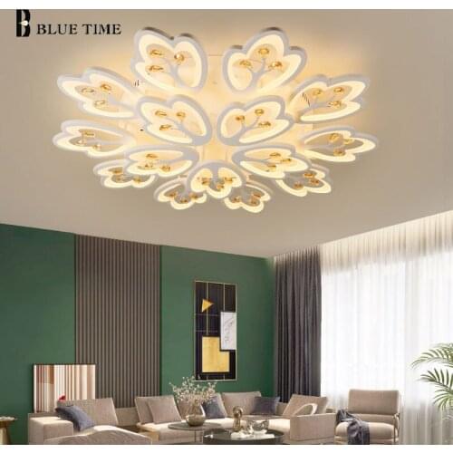LED Chandelier Home Lights For Living Room Bedroom kitchen Indoor Chandelier Modern Led Ceiling Chandelier Surface Mount Lamps