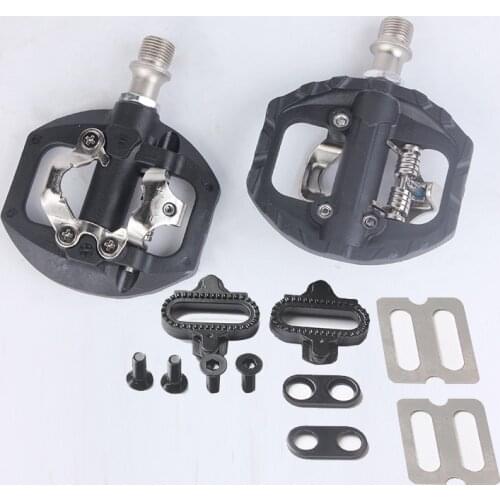 Bicycle Pedal Ultra-Light Double Dus Bearing SHIMAN SPD Pedal General Thread Port Durable Aluminum Alloy SAL99