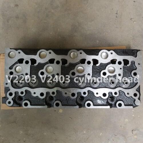 Durable Use Auto Engine Spare Parts V2203 V2403 cylinder head for Kubota