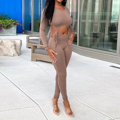 Ladies Sexy Sports Tracksuit 2020 Fall O-neck Sleeve Letter Print Crop Top And Leggings Long Pants Lace Up 2 Pcs Sets Streetwear