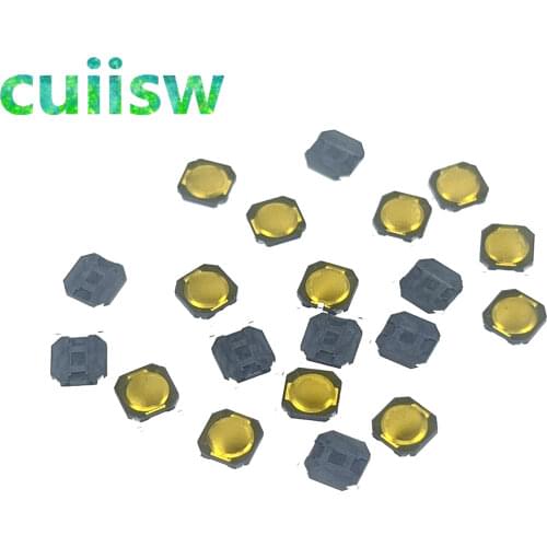 100PCS 4x4x 0.8MM 4*4*0.8mm 4X4X0.8mm SMD tact switch button with cover / waterproof copper head