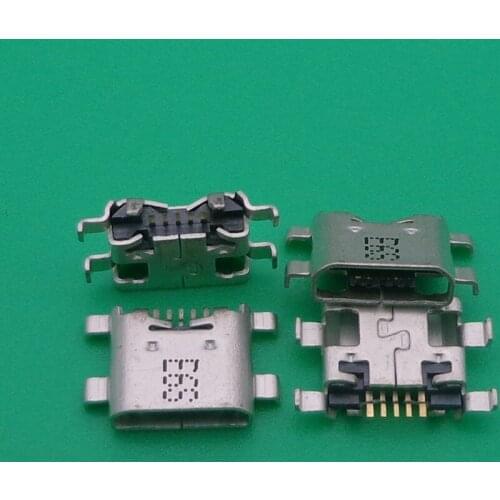 2pcs/lot Micro usb jack Charging Socket For ZTE nubia z5smini Ox2 nx403a z5s mini For Huawei Glory6 / P7 series Tablet Phone