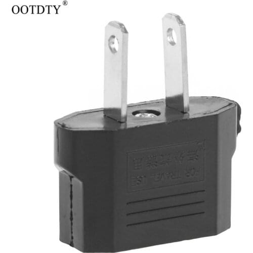 US EU Europe To US USA Power Converter Travel Adapter Charger Wall Plug Home