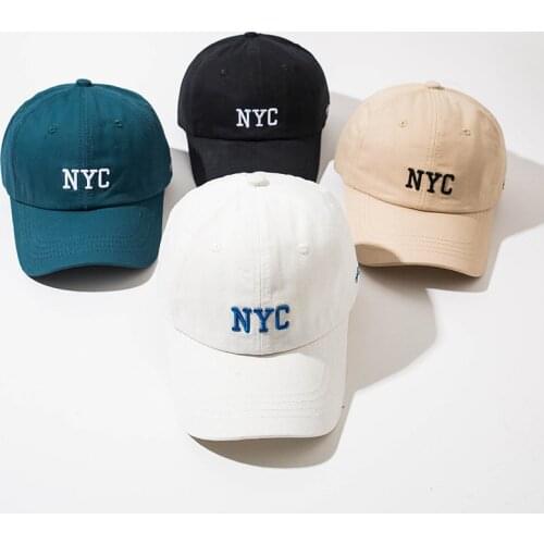 Cotton Casual Baseball Cap Fashion snapback hat Bone Hip hop caps Embroidery Letter women men dad hats Panama all matched