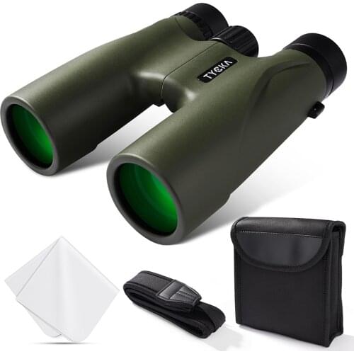 Binoculars 12x32 HD High Magnification Telescope Long Range Hunting Birdwatching Sports Games Telescopes BaK4 Prisms