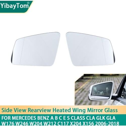 Side View Rearview Heated Replacement Mirror Glass For Mercedes-Benz W221 W204 C216 C207 W207 W212 C218 W246 W176 X164 X204