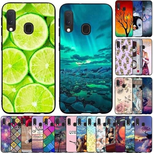 For Samsung A20e Case 5.8" Silicone Soft Back Cover For Samsung Galaxy A20e Case Cartoon TPU Coque for Samsung A 20e Bumper Bags