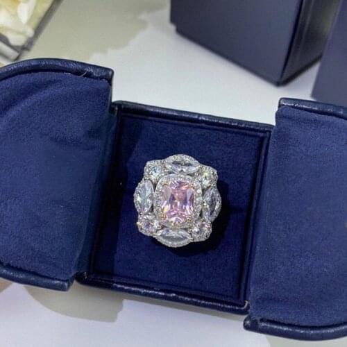 Designer Fashion 925 Sterling Silver Jewelry 3A Cubic Zirconia Party Ring