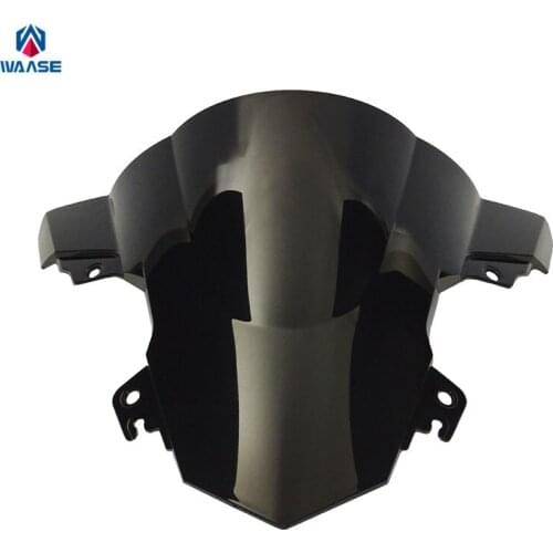 Waase Motorcycle Double Bubble Windscreen Windshield Shield Screen For BMW S1000RR S 1000RR S1000 RR 2015 2016 2017 2018