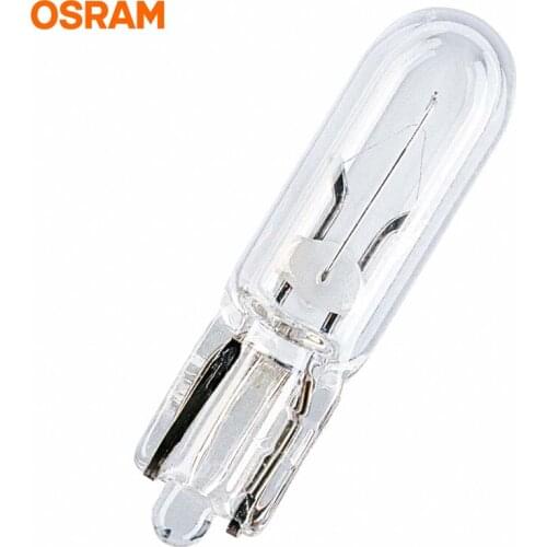 10pcs OSRAM T5 2721 12V 1.2W W2*4.6d Original Line Spare Parts Instrument Indicator Light Car Standard Lamps OEM Halogen Bulbs