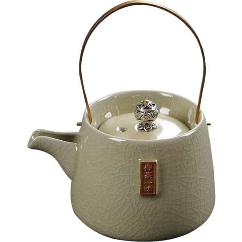 Geyao Tea Pot Ceramic Chinese Teapot Kung Fu Da Hong Pao Olong Teapots Kettles Chinese Tea Set Teaware For Home Tea Room