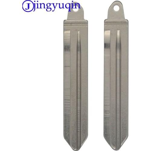 Jingyuqin no.110 #110 10ps/lot Key blade Flip Folding For KIA Carens Cerato Forte K2 K3 K5 Car Fob Cover Housing