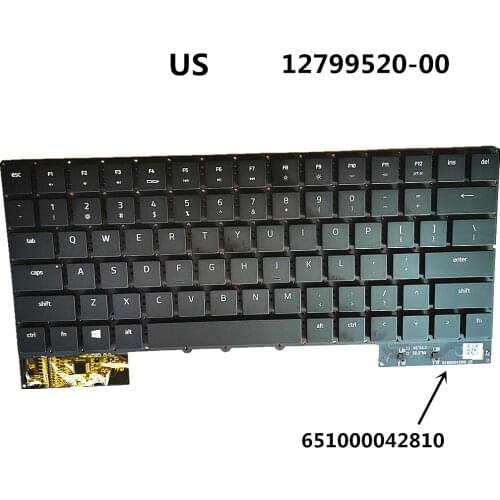 Laptop/Notebook UK/JP/FR/TW/DE/NO/KR Backlight Keyboard for Razer Blade 15 RZ09 12799520-00 12799521-00 12799523-00 12799550-00