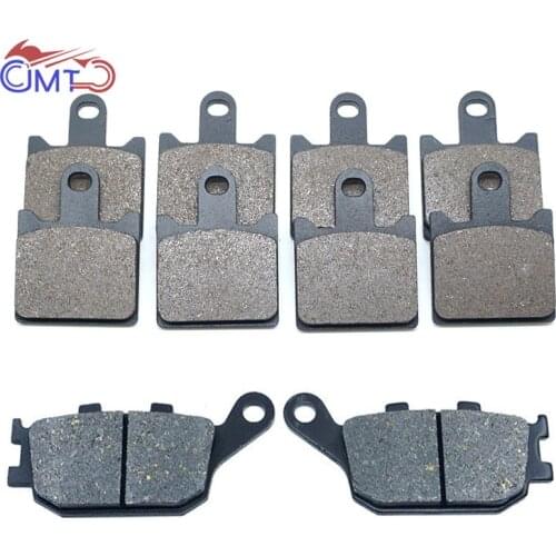 For Kawasaki Z1000 /ABS 2007 2008 2009 Front Rear Brake Disc Pads Set Kit