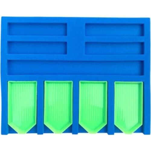 Diamond Painting Tool Container Diamond Embroidery Foam Tray Organizer Holder Accessory Mosaic Practical Christmas Gift