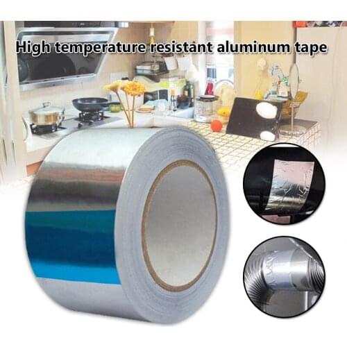 High Temperature Resistant Aluminum Foil Tape Solar Pipes Keep Warm Insulation Waterproof Coiled Material XHC88