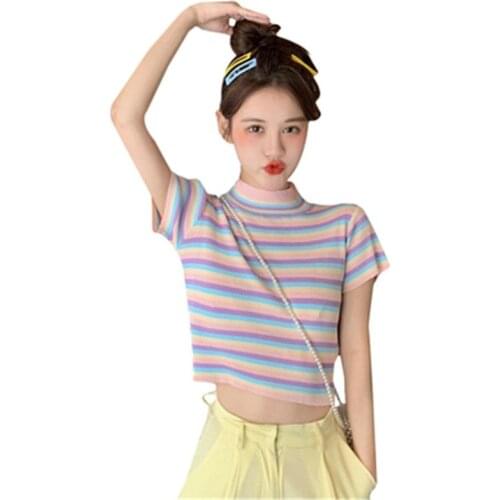 Женские рубашки в полоску Luyaoskyen China At AliExpress