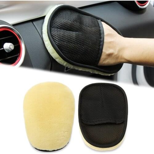 Car Styling Wool Soft Car Washing Gloves Cleaning for Lexus ES CT IS RC LFA RX GS LS SC GX LX HS NX UX LC 200 300h 350 LX450