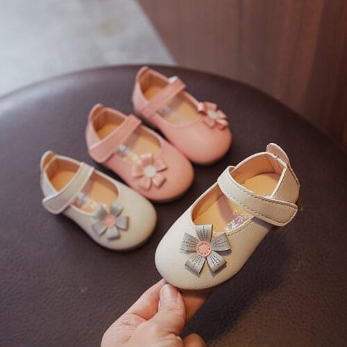 Newborn Flower Children Girls Toddler Baby Princess Leather Shoes For Girls Party Wedding Single Shoes New 2020 0 2 6 Years Old