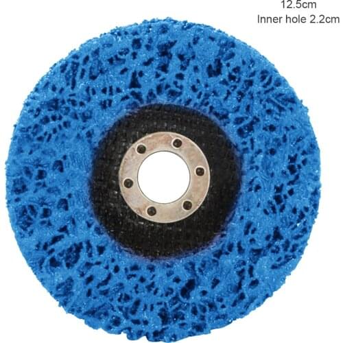 Piastra Palo 125 * 22/115 * 22mm Con Mozzo Ruota Per Mola Vernice Antiruggine Pulizia Smerigliatrice Angolare Ruota Lucidante