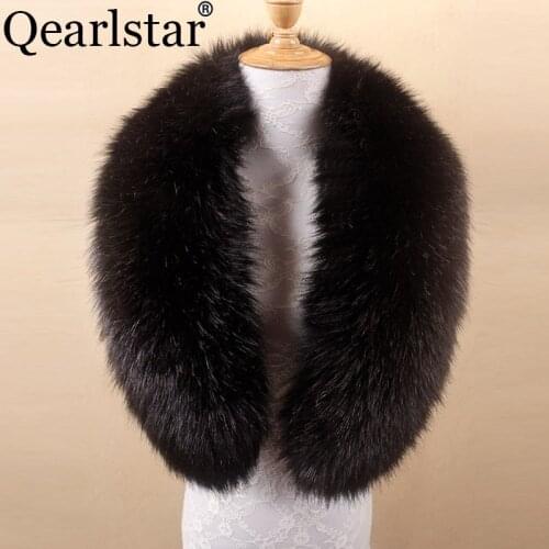 Faux Fox Fur Collar Women Winter Jackets Hood Fur Decorative Multi color Fur Scarves Party Shawl Men Children Fluffy Wraps Scarf