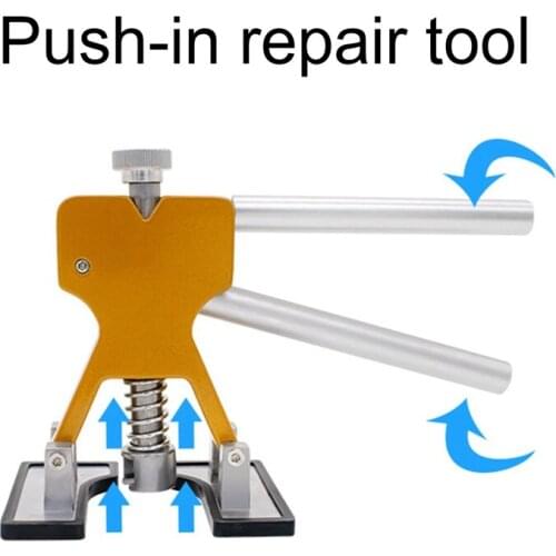 Super PDR Gold Color Dent Puller 24pcs Glue Tabs Dent Removal Tools Paintless Removing Dent Body Repair Dent