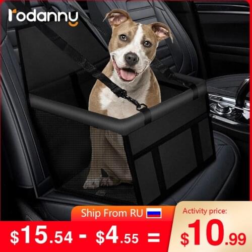 Rodanny Dog Car Seat Cover Folding Hammock Protector Dog Bed Waterproof Bag Dog Carrier Pet Accessories