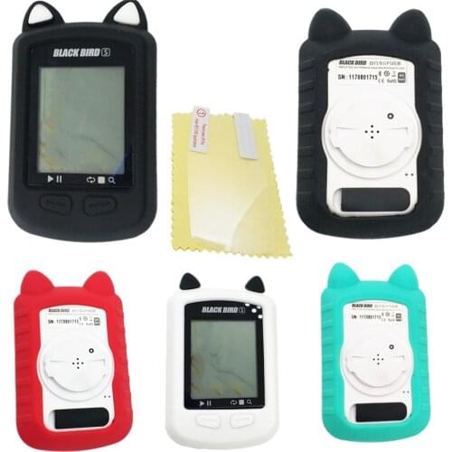 Generic Bike Gel Skin Case & Screen Protector Cover for IGPSPORT IGS10 and Black Bird BB10/BB10S GPS Computer IGS10 Cute Case