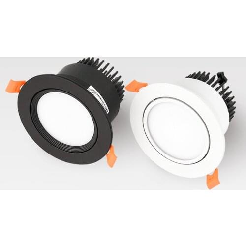 Dimmable Recessed LED Downlights 7W 9W 12W COB LED Lights AC220V 240V Ceiling Spot Kitchen Lamps Indoor Hotel Lighting Bedroom