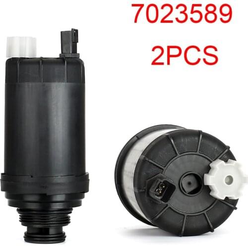 New 2PCS Car Accessories Fuel Filter 7023589 for Bobcat Loader Fuel Water Separator Replaces S450 S510 S530 S550 S570