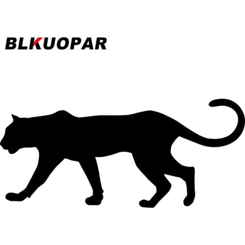 BLKUOPAR for Panther Car Stickers Sunscreen Occlusion Scratch Decals Personality Surfboard Windows Decor Car Door Protector