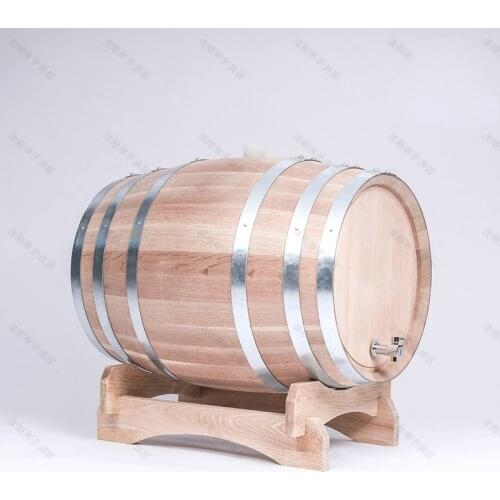 Wooden Barrel Wine Rack Decor Toneles Vino Barriles Madera Originales Oak Barrel for Whisky Barril De Vinho Wine Barrel BG50WB