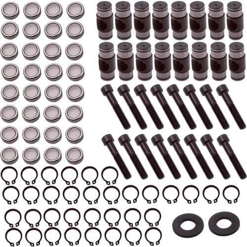 1 Sets Aluminium Rocker Arm Trunnion Kits for Chevrolet Cadillac LS1 LS3 Engine ZT