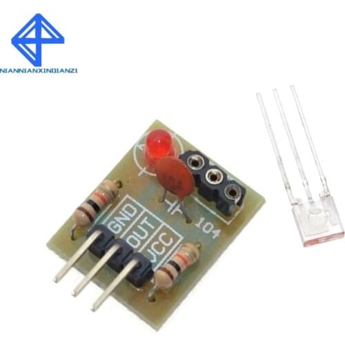 1pcs Laser Receiver Sensor Module Non-Modulator Tube Laser Sensor Module Relay Switch High Level Low Level for Arduino