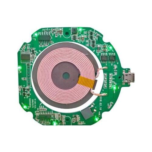 Wireless Charger Charger Module 5W7.5W10WPCBA Circuit Board Mobile DIY Modified Fast Charging Scheme QI