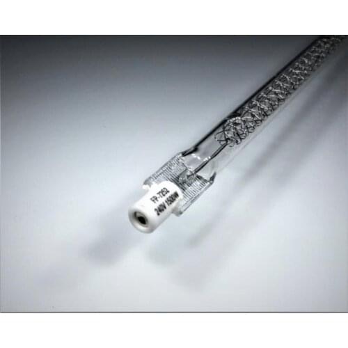 RISEN Shortwave infrared halogen heating quartz tube lamp