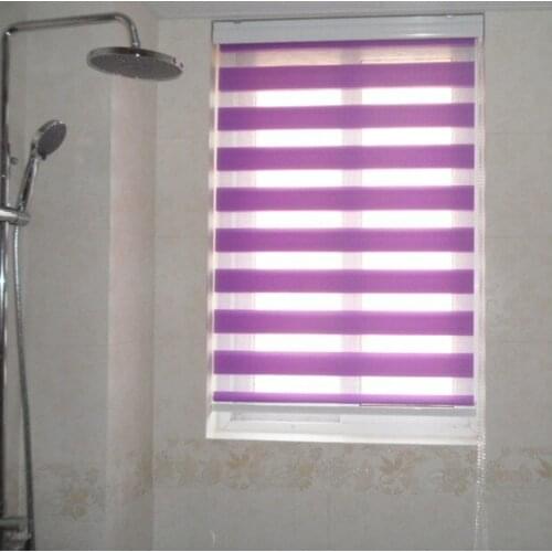 Popular zebra blinds/double-layer roller blinds/ready made curtain/curtain fabric curtain window curtain