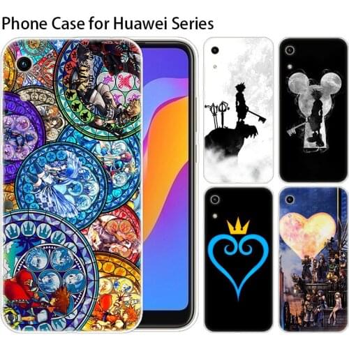 TPU Silicone Case Anime kingdom hearts for Huawei NOVA 5 5i Mate 30 Lite Y9 Prime 2019 P Smart Z Plus 2019 Honor 8S 8A 9X 20 Pro