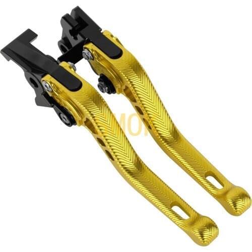 SMOK Thread Texture 3D Anti-slip Clutch Brake Levers for Suzuki B-KING 2008 2009 2010 2011 Adjustable CNC Aluminum Alloy 8 Color