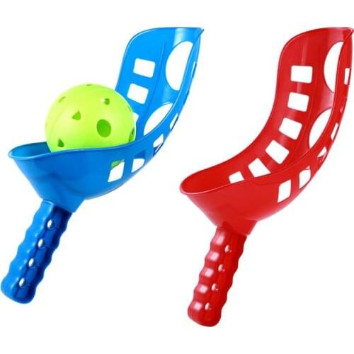 TOYMYTOY Outdoor Sports Games Toys Children Throwing And Catching The Ball Set Scoop Ball Game Kids (Random Color)