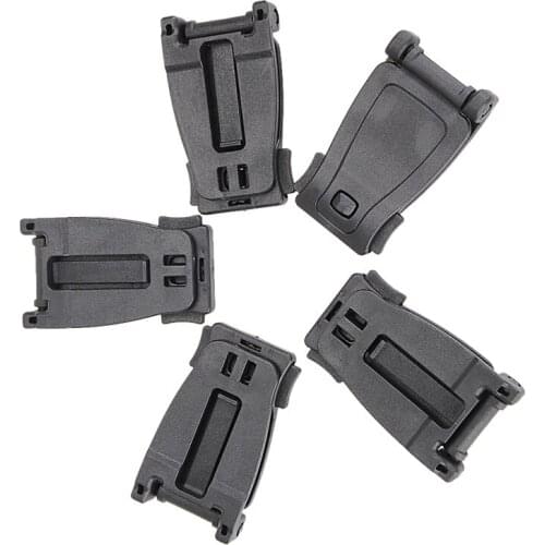 5Pcs/lot Molle Strap Backpack Bag Webbing Connecting Buckle Clip Military Backpack Accessory EDC Outdoor Tools