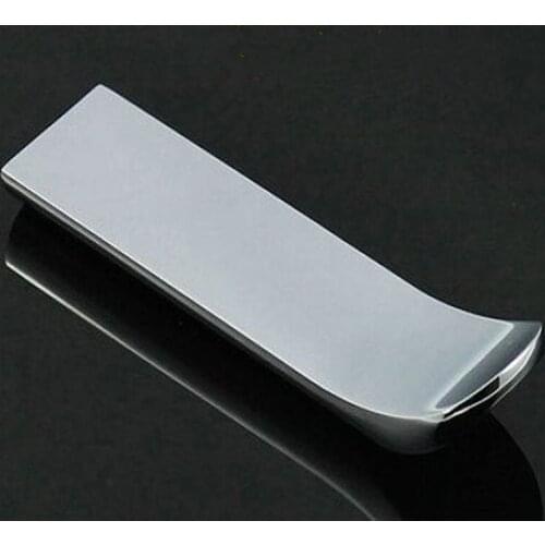 32mm modern simple fashion creative thumb furniture handles shiny silver drawer cabinet knob pulls chrome tongue dresser handles